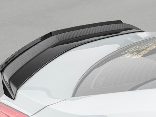 2016-2019 Cadillac CTS-V V3 | FULL CARBON FIBER Rear Trunk Lid Wing Wickerbill Spoiler